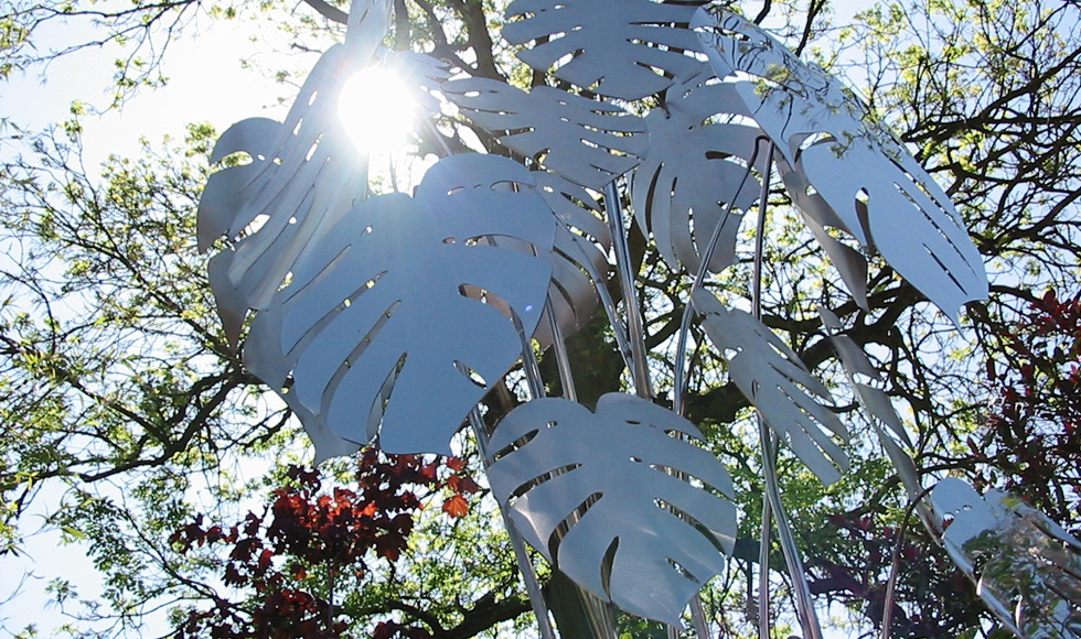 cheese plant sculptures