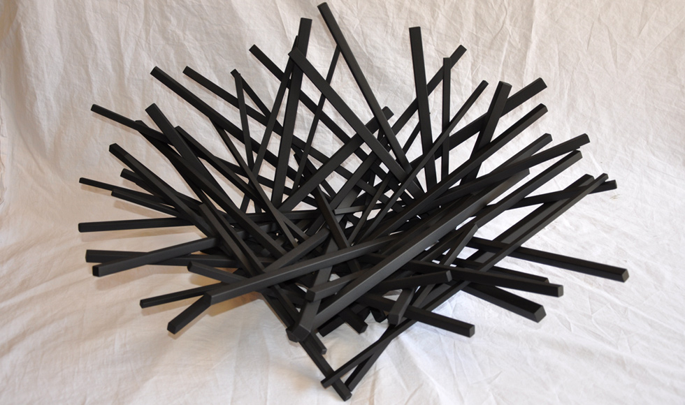 contemporary fire basket